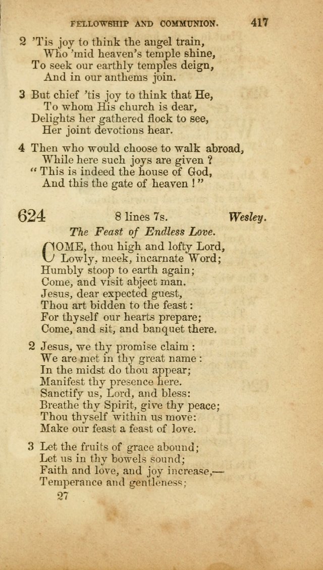 A Collection of Hymns, for the use of the United Brethren in Christ: taken from the most approved authors, and adapted to public and private worship page 421