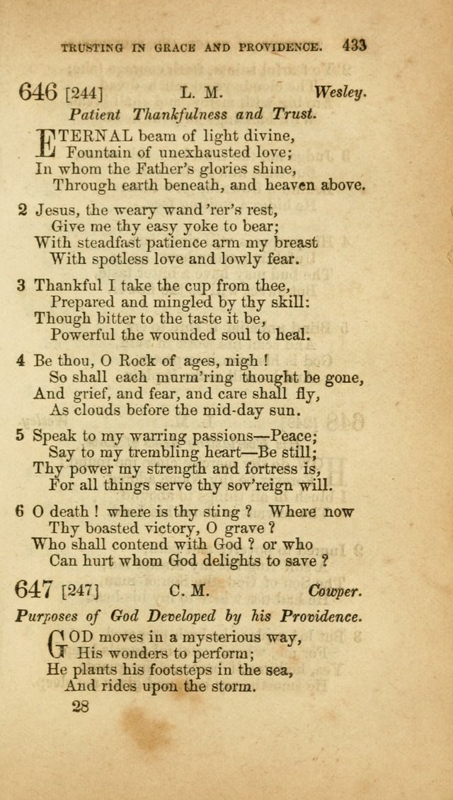 A Collection of Hymns, for the use of the United Brethren in Christ: taken from the most approved authors, and adapted to public and private worship page 437