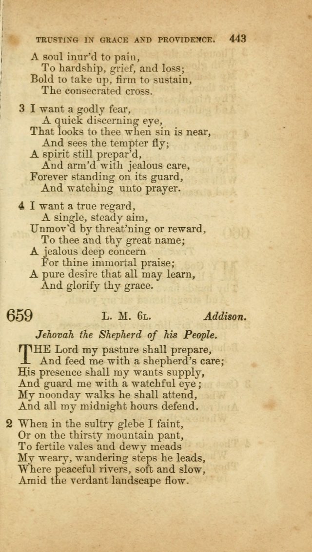 A Collection of Hymns, for the use of the United Brethren in Christ: taken from the most approved authors, and adapted to public and private worship page 447