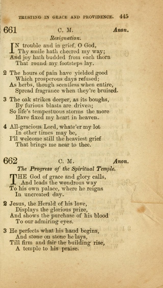 A Collection of Hymns, for the use of the United Brethren in Christ: taken from the most approved authors, and adapted to public and private worship page 449