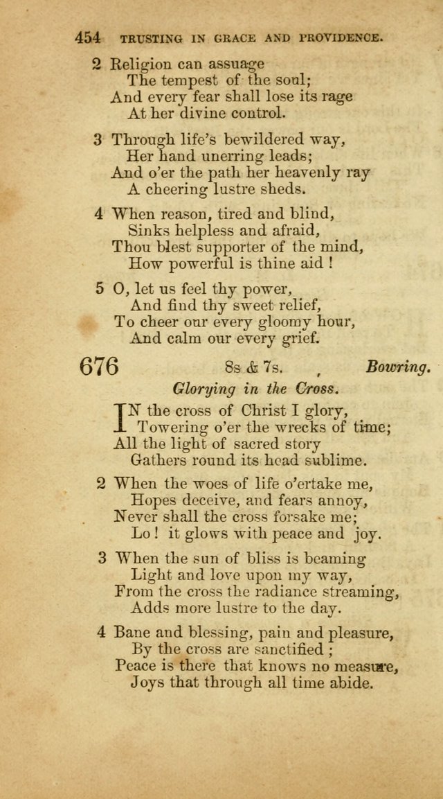 A Collection of Hymns, for the use of the United Brethren in Christ: taken from the most approved authors, and adapted to public and private worship page 458