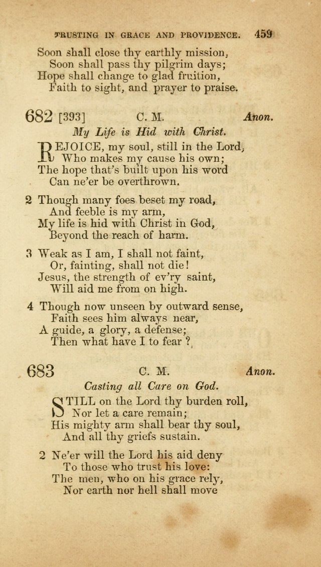 A Collection of Hymns, for the use of the United Brethren in Christ: taken from the most approved authors, and adapted to public and private worship page 463