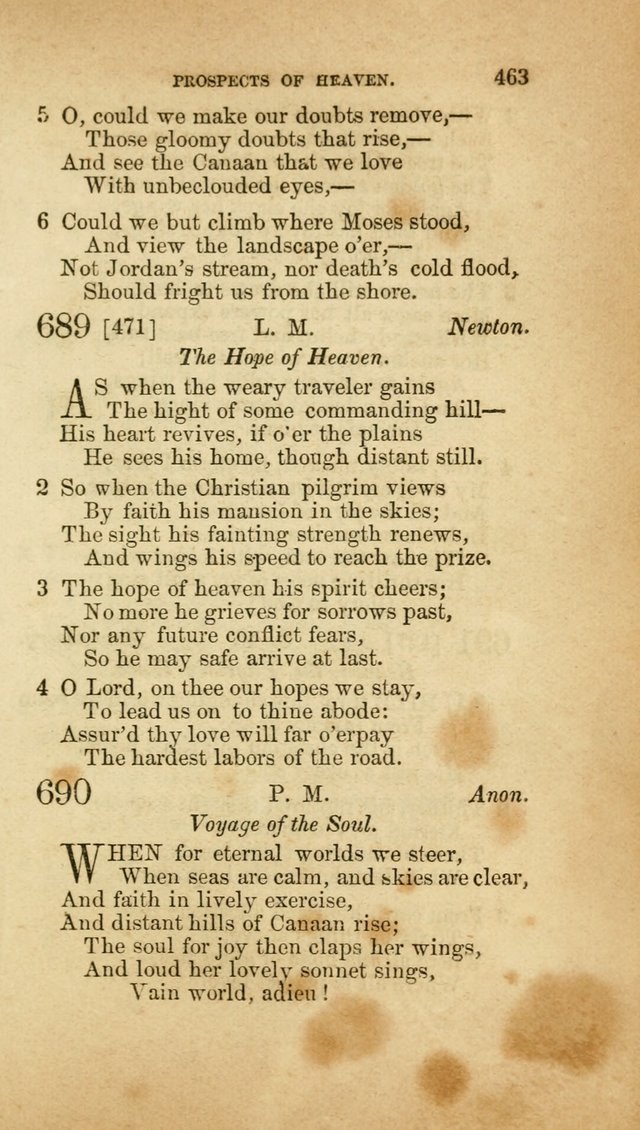 A Collection of Hymns, for the use of the United Brethren in Christ: taken from the most approved authors, and adapted to public and private worship page 467