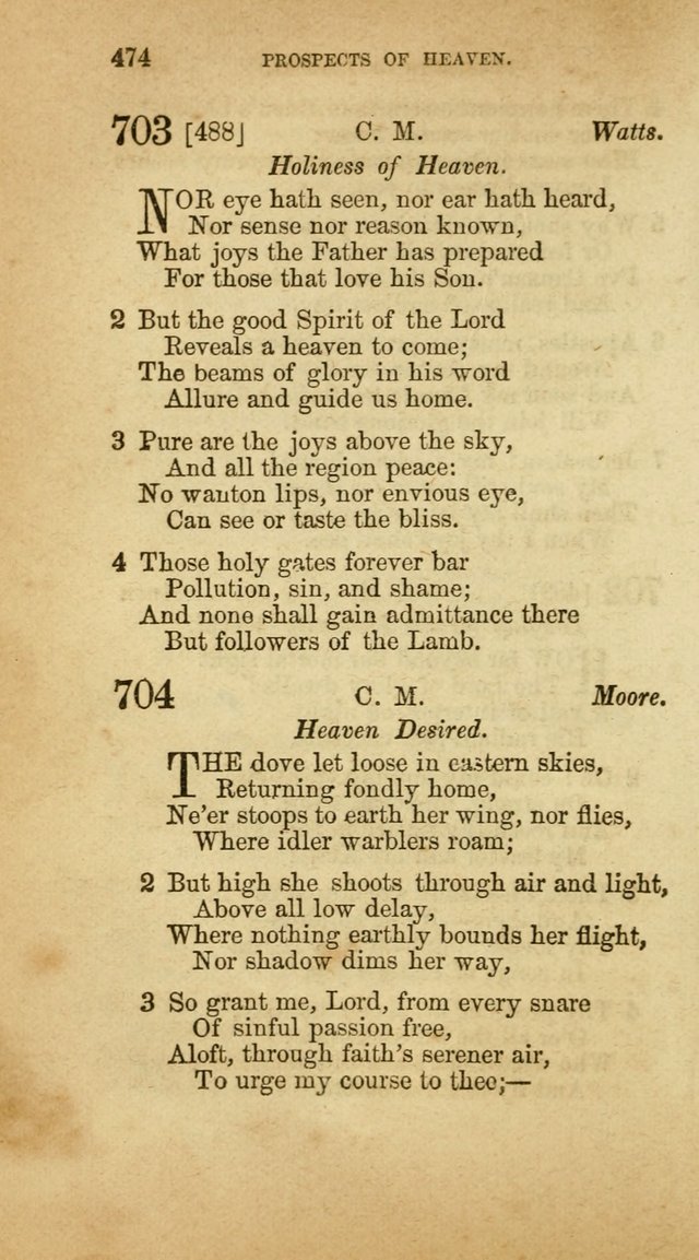 A Collection of Hymns, for the use of the United Brethren in Christ: taken from the most approved authors, and adapted to public and private worship page 478