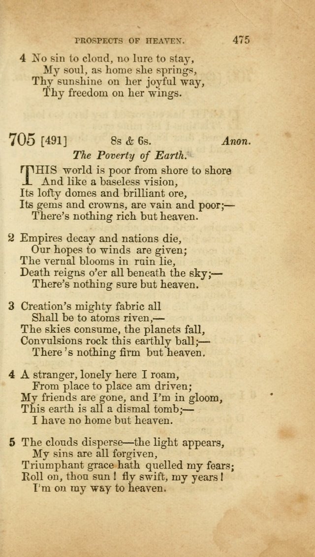 A Collection of Hymns, for the use of the United Brethren in Christ: taken from the most approved authors, and adapted to public and private worship page 479