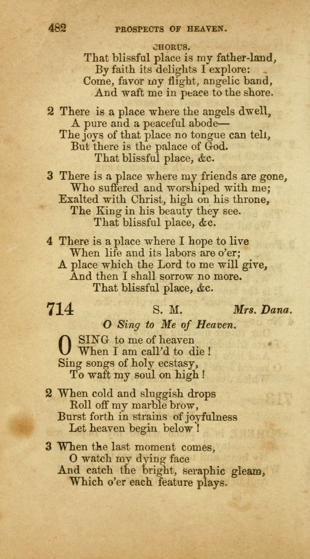 A Collection of Hymns, for the use of the United Brethren in Christ: taken from the most approved authors, and adapted to public and private worship page 486