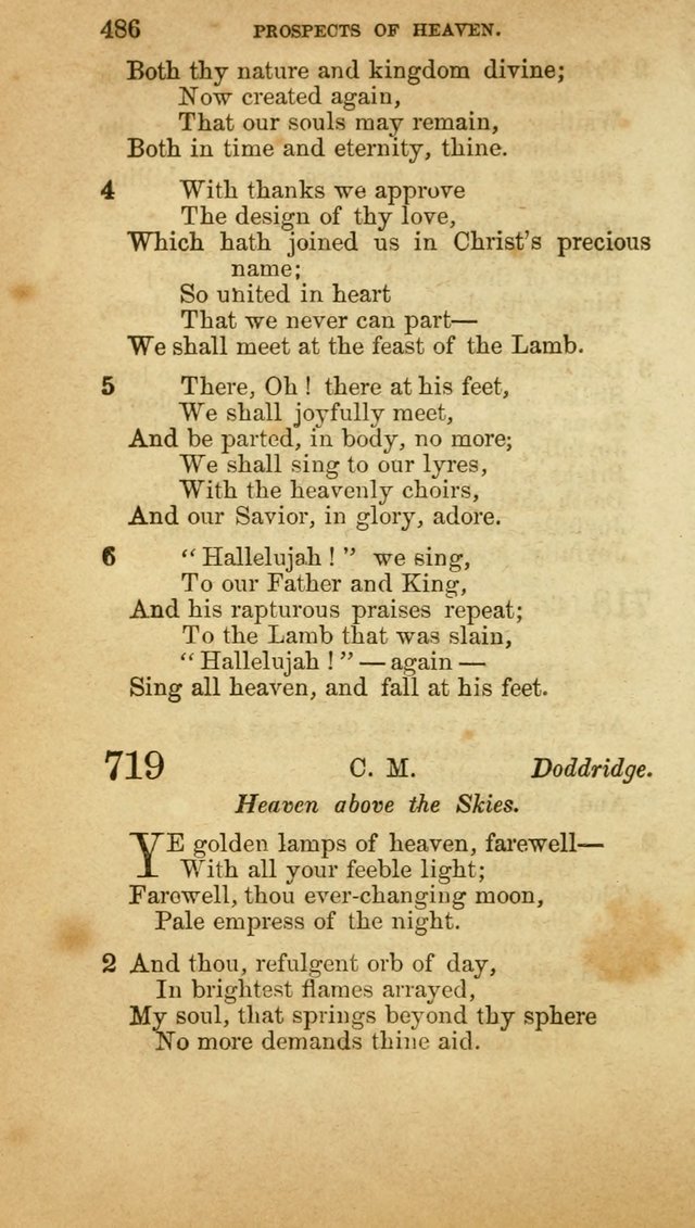 A Collection of Hymns, for the use of the United Brethren in Christ: taken from the most approved authors, and adapted to public and private worship page 490