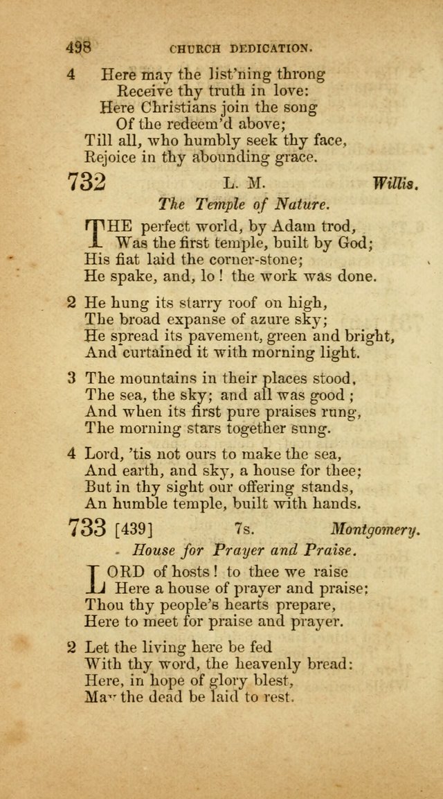 A Collection of Hymns, for the use of the United Brethren in Christ: taken from the most approved authors, and adapted to public and private worship page 502