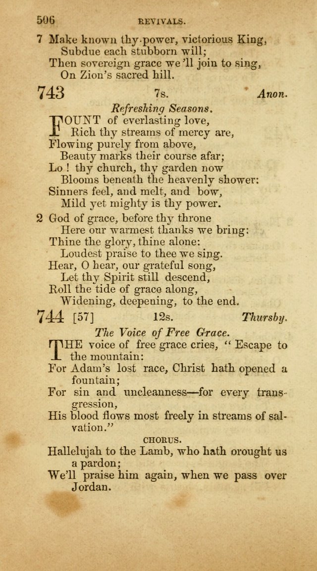 A Collection of Hymns, for the use of the United Brethren in Christ: taken from the most approved authors, and adapted to public and private worship page 510