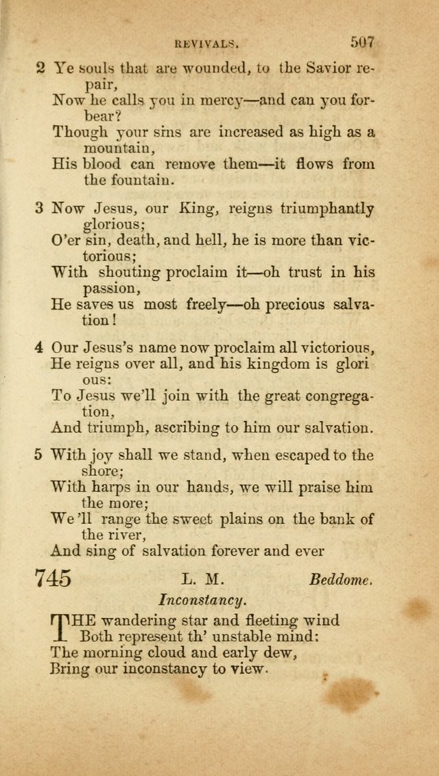 A Collection of Hymns, for the use of the United Brethren in Christ: taken from the most approved authors, and adapted to public and private worship page 511