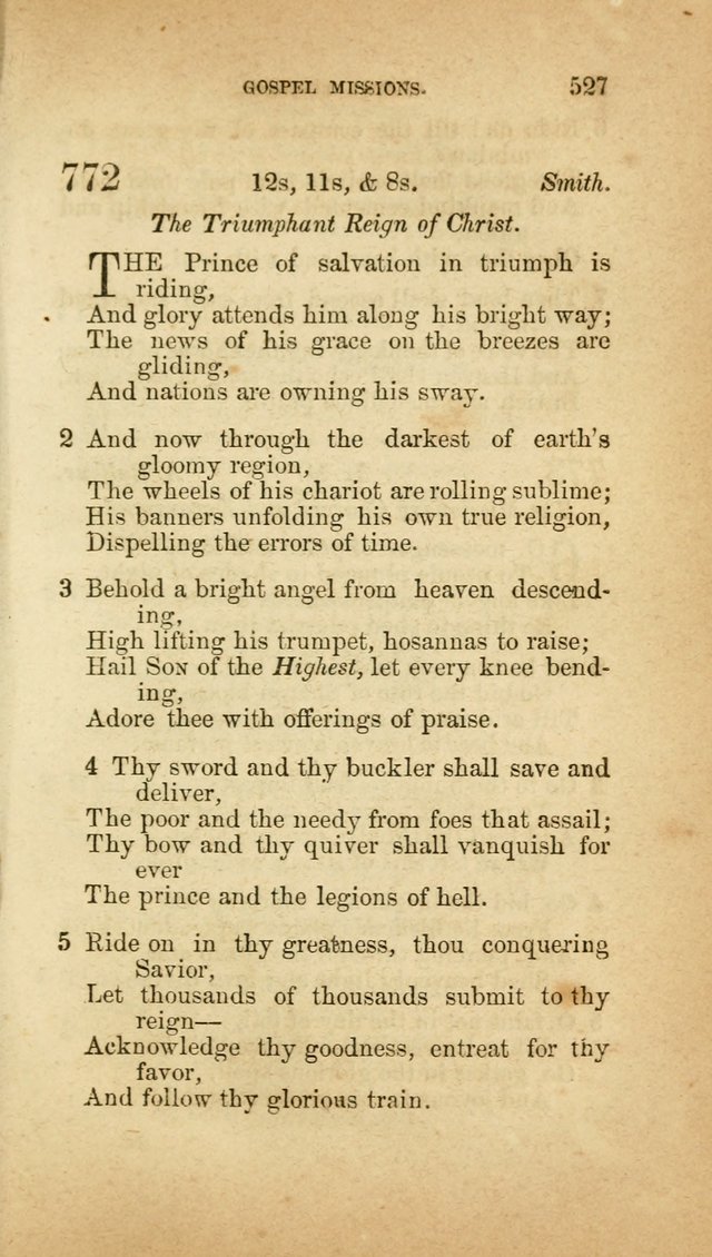 A Collection of Hymns, for the use of the United Brethren in Christ: taken from the most approved authors, and adapted to public and private worship page 531