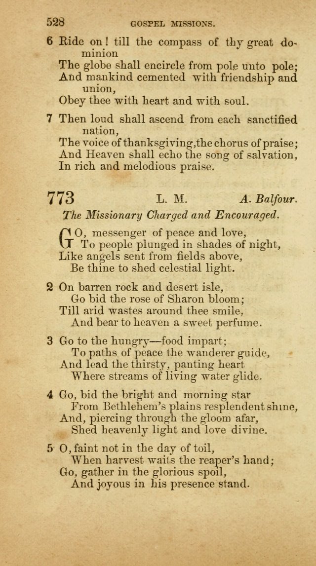 A Collection of Hymns, for the use of the United Brethren in Christ: taken from the most approved authors, and adapted to public and private worship page 532