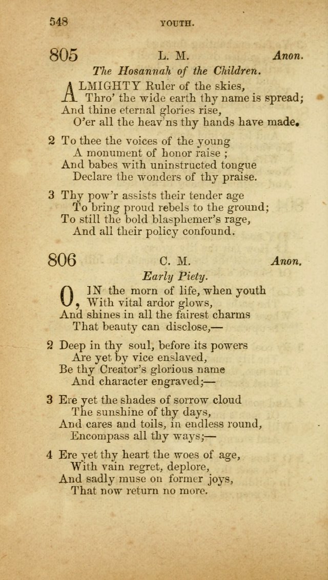 A Collection of Hymns, for the use of the United Brethren in Christ: taken from the most approved authors, and adapted to public and private worship page 552