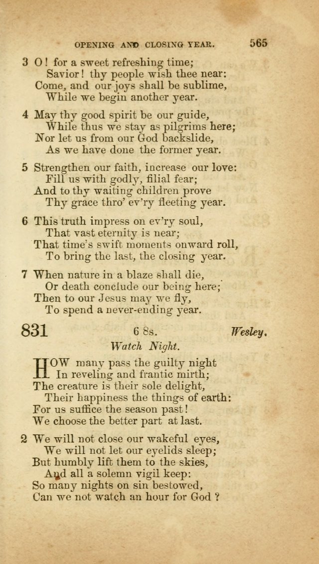 A Collection of Hymns, for the use of the United Brethren in Christ: taken from the most approved authors, and adapted to public and private worship page 569