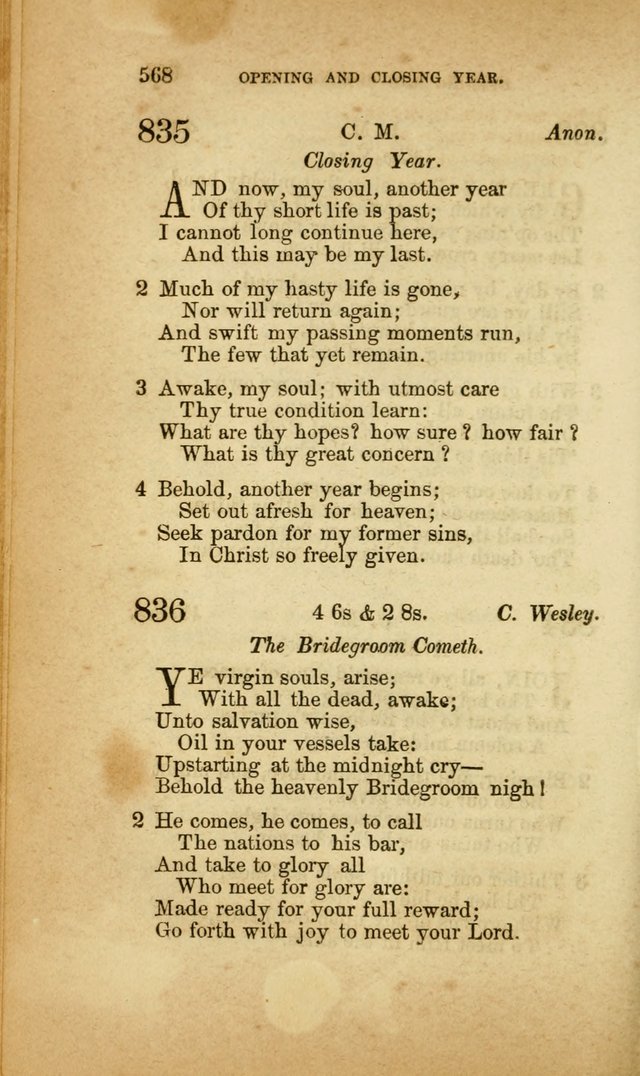 A Collection of Hymns, for the use of the United Brethren in Christ: taken from the most approved authors, and adapted to public and private worship page 572