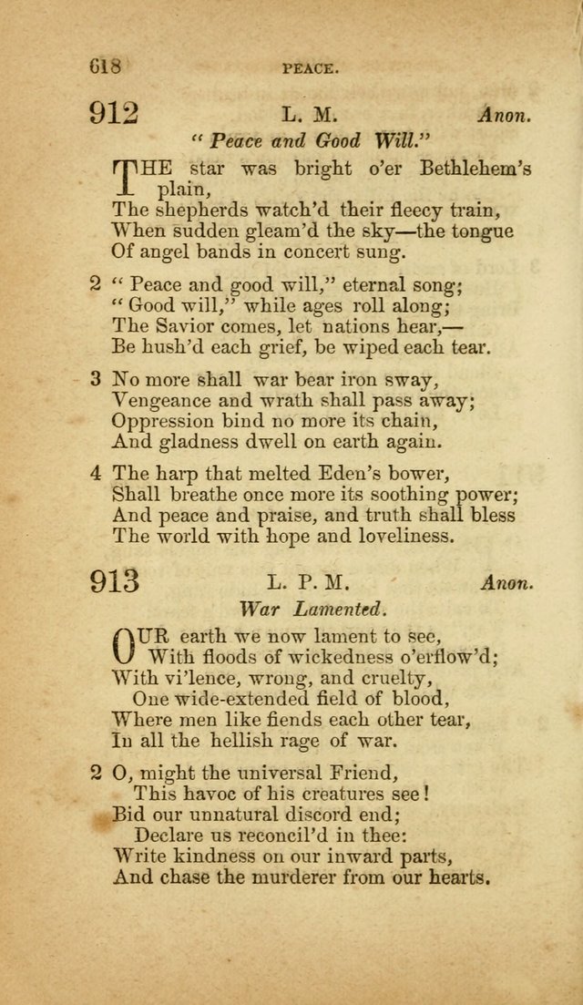 A Collection of Hymns, for the use of the United Brethren in Christ: taken from the most approved authors, and adapted to public and private worship page 622