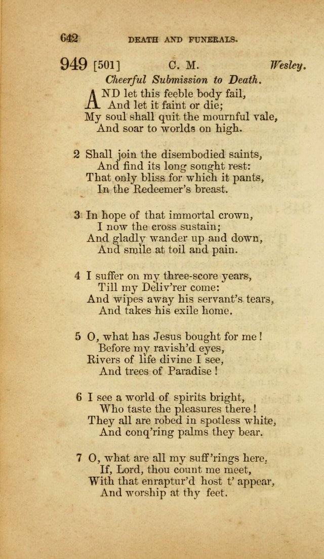 A Collection of Hymns, for the use of the United Brethren in Christ: taken from the most approved authors, and adapted to public and private worship page 646