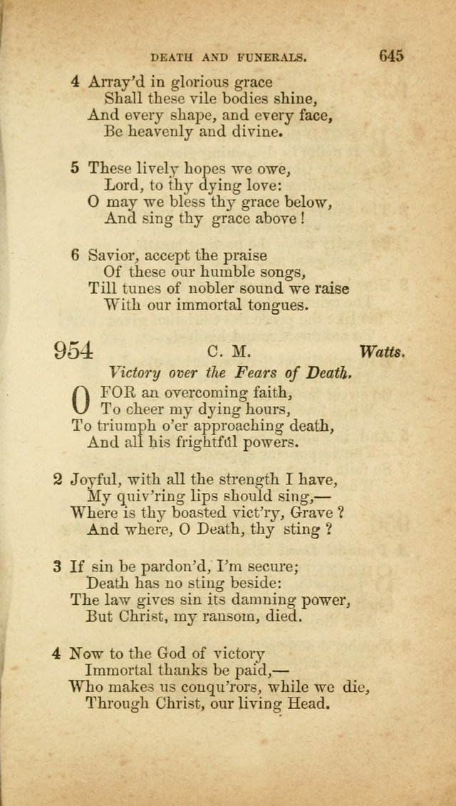 A Collection of Hymns, for the use of the United Brethren in Christ: taken from the most approved authors, and adapted to public and private worship page 649