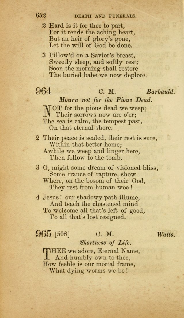 A Collection of Hymns, for the use of the United Brethren in Christ: taken from the most approved authors, and adapted to public and private worship page 656