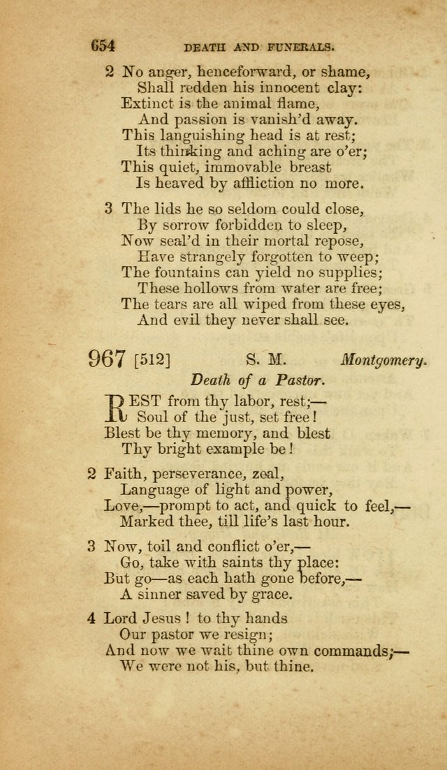 A Collection of Hymns, for the use of the United Brethren in Christ: taken from the most approved authors, and adapted to public and private worship page 658