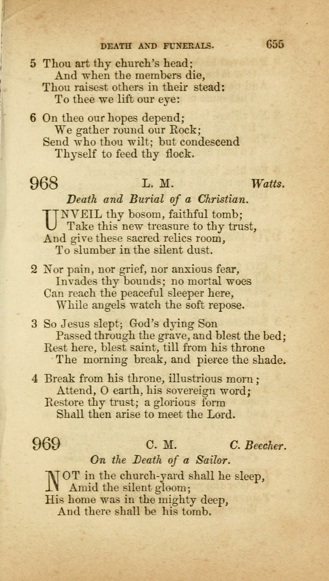 A Collection of Hymns, for the use of the United Brethren in Christ: taken from the most approved authors, and adapted to public and private worship page 659