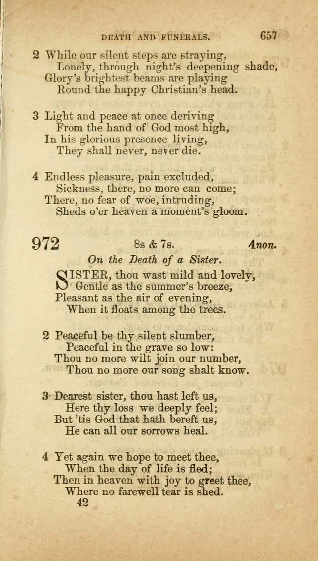 A Collection of Hymns, for the use of the United Brethren in Christ: taken from the most approved authors, and adapted to public and private worship page 661