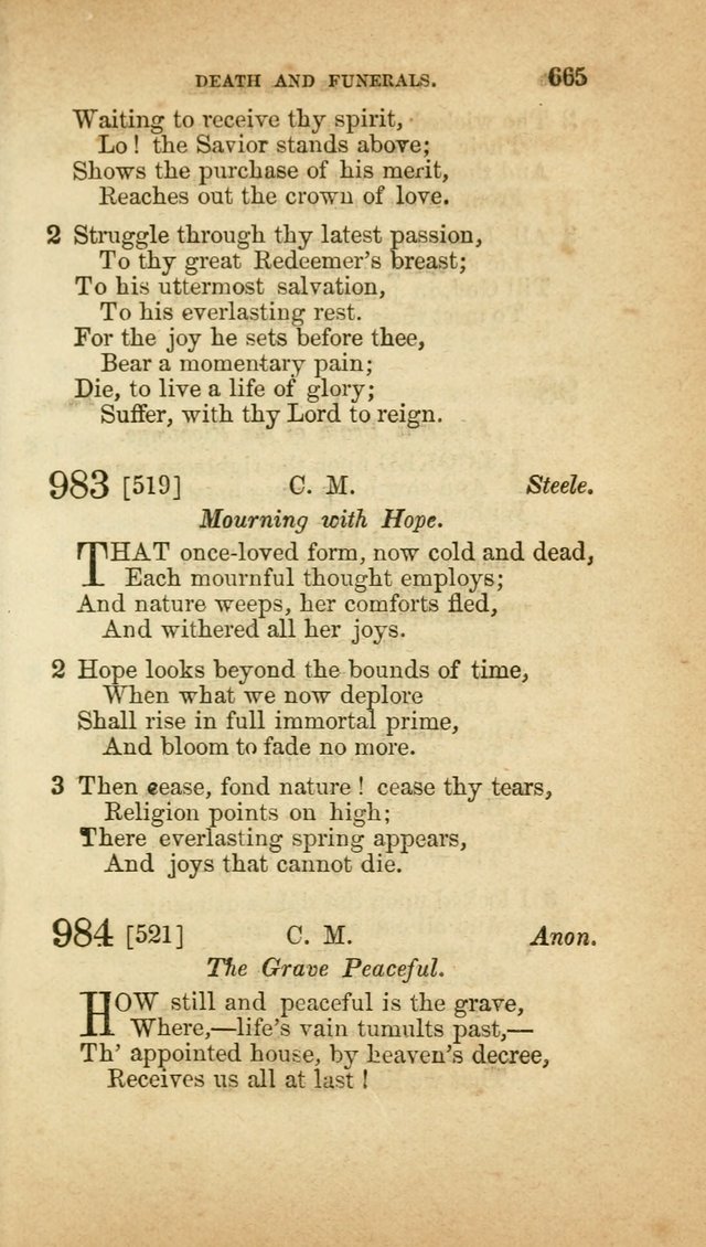 A Collection of Hymns, for the use of the United Brethren in Christ: taken from the most approved authors, and adapted to public and private worship page 669