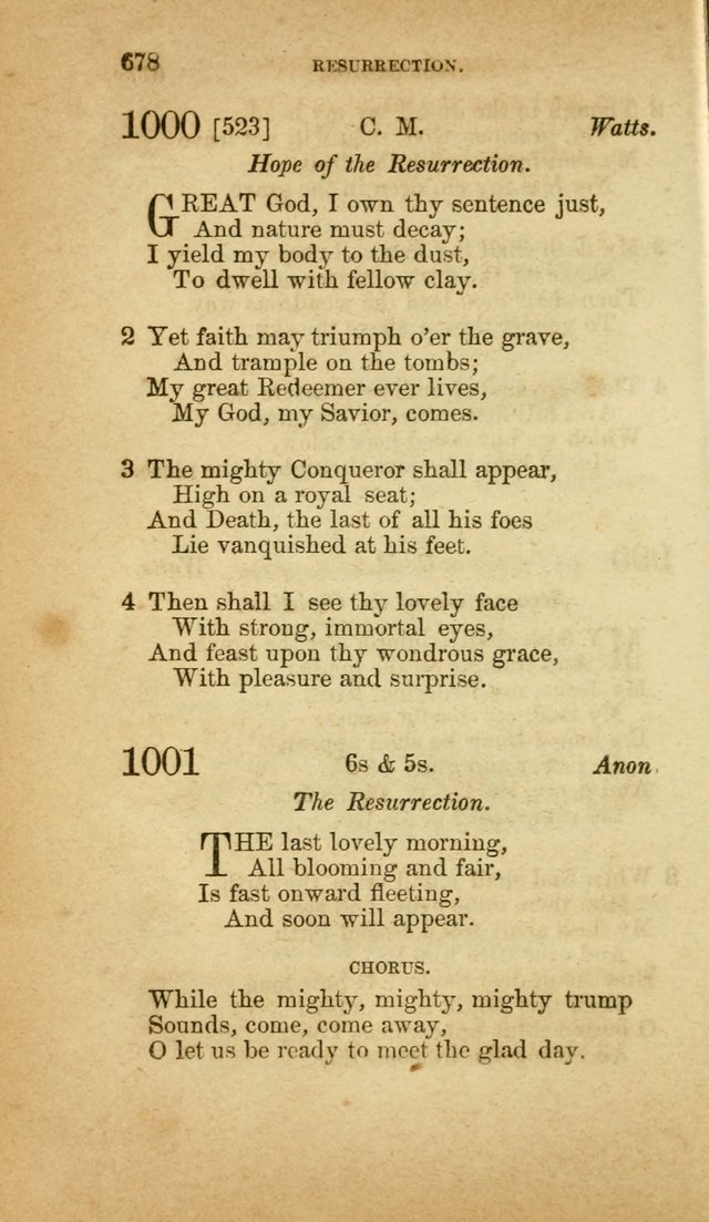 A Collection of Hymns, for the use of the United Brethren in Christ: taken from the most approved authors, and adapted to public and private worship page 682