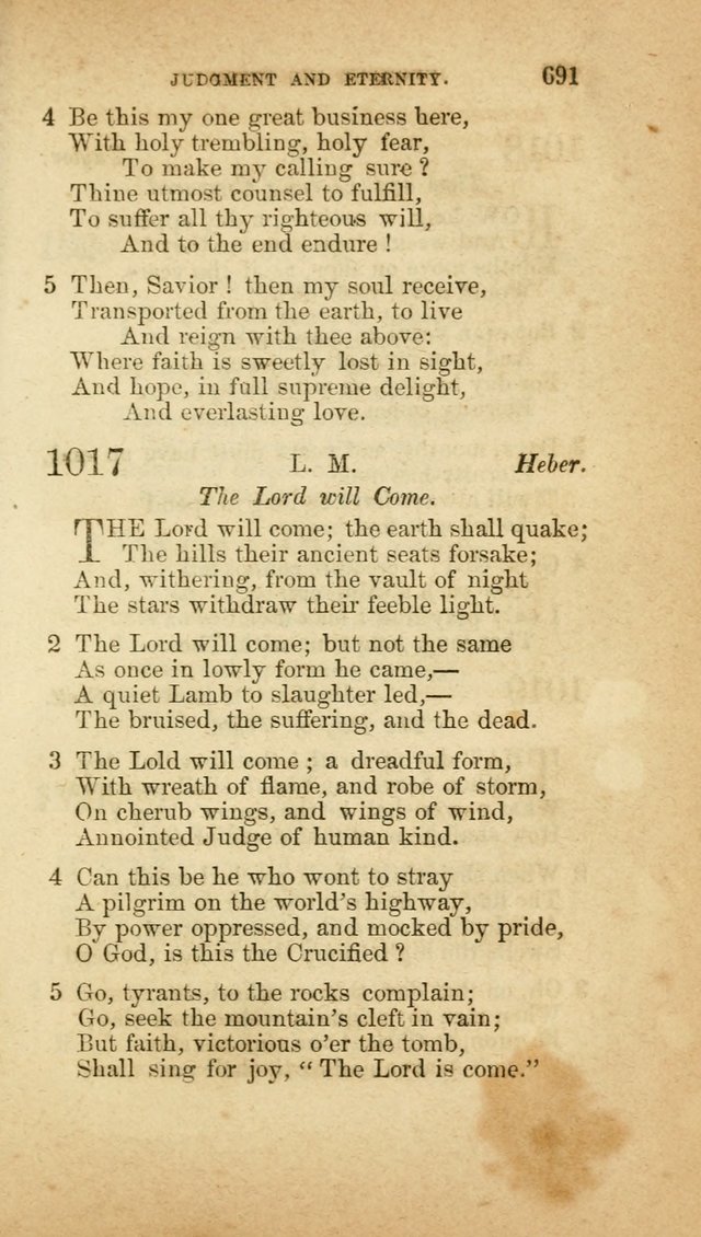 A Collection of Hymns, for the use of the United Brethren in Christ: taken from the most approved authors, and adapted to public and private worship page 695