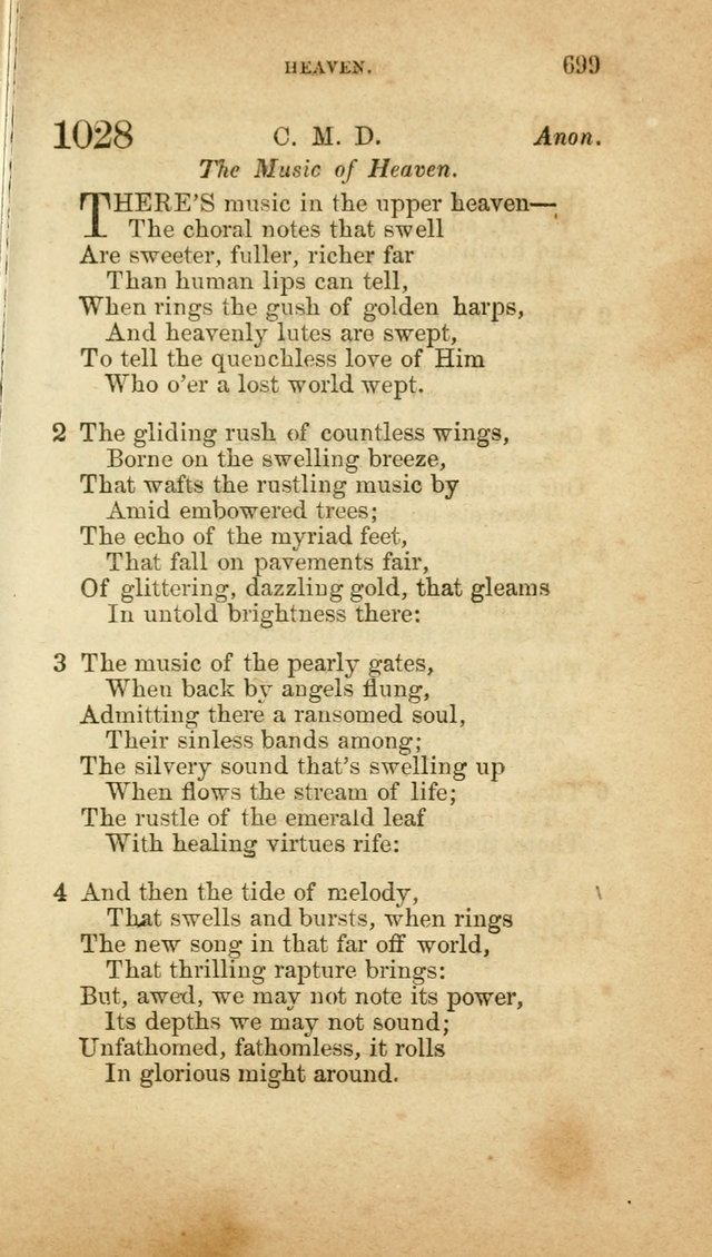 A Collection of Hymns, for the use of the United Brethren in Christ: taken from the most approved authors, and adapted to public and private worship page 703