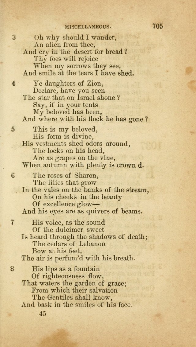 A Collection of Hymns, for the use of the United Brethren in Christ: taken from the most approved authors, and adapted to public and private worship page 709