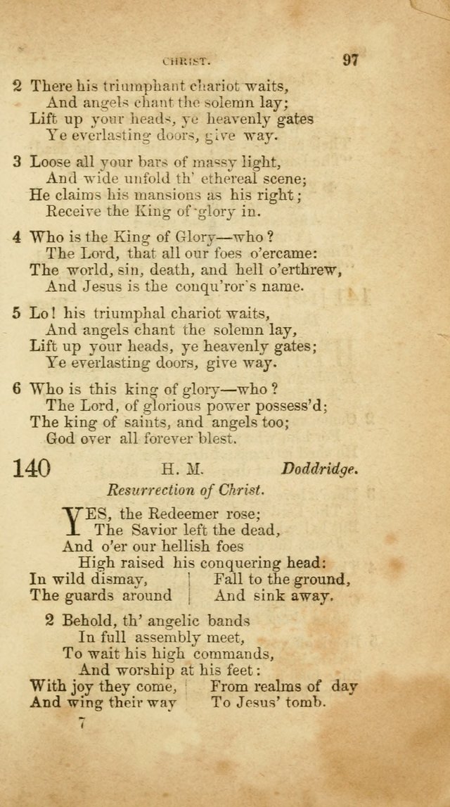 A Collection of Hymns, for the use of the United Brethren in Christ: taken from the most approved authors, and adapted to public and private worship page 99