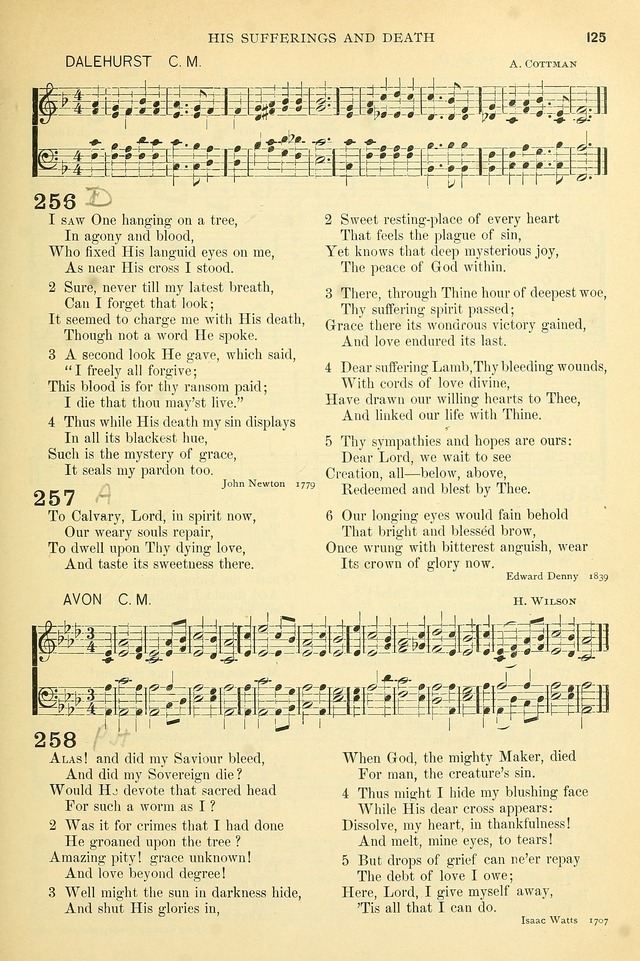 The Church Hymnary: a collection of hymns and tunes for public worship page 125