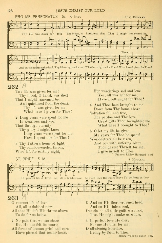 The Church Hymnary: a collection of hymns and tunes for public worship page 128