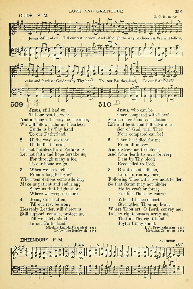 The Church Hymnary: a collection of hymns and tunes for public worship page 253