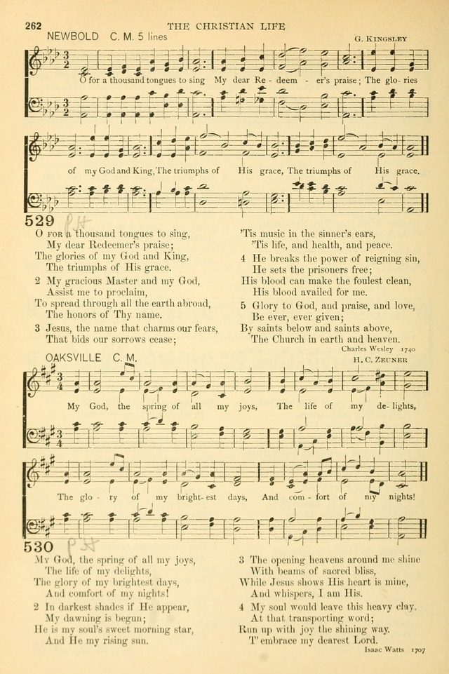 The Church Hymnary: a collection of hymns and tunes for public worship page 262