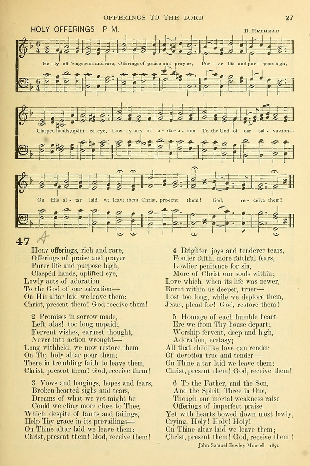 The Church Hymnary: a collection of hymns and tunes for public worship page 27