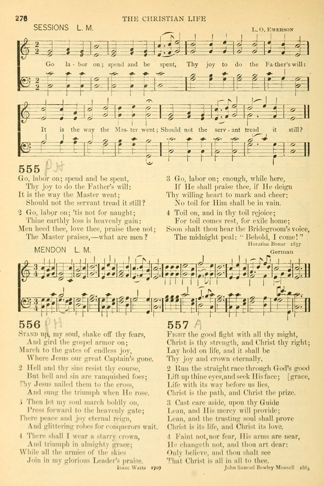 The Church Hymnary: a collection of hymns and tunes for public worship page 276