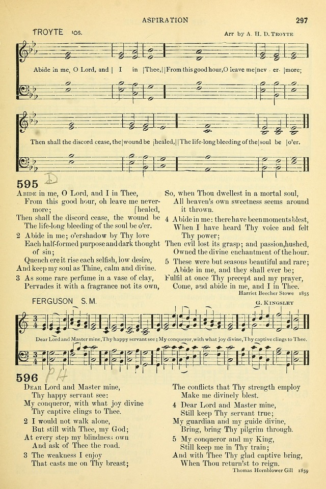 The Church Hymnary: a collection of hymns and tunes for public worship page 297