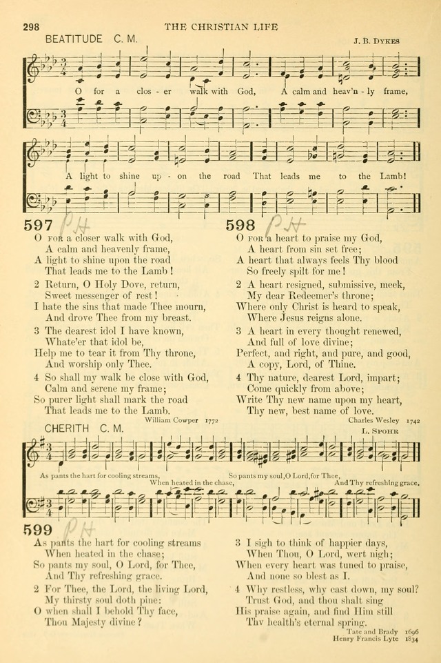 The Church Hymnary: a collection of hymns and tunes for public worship page 298