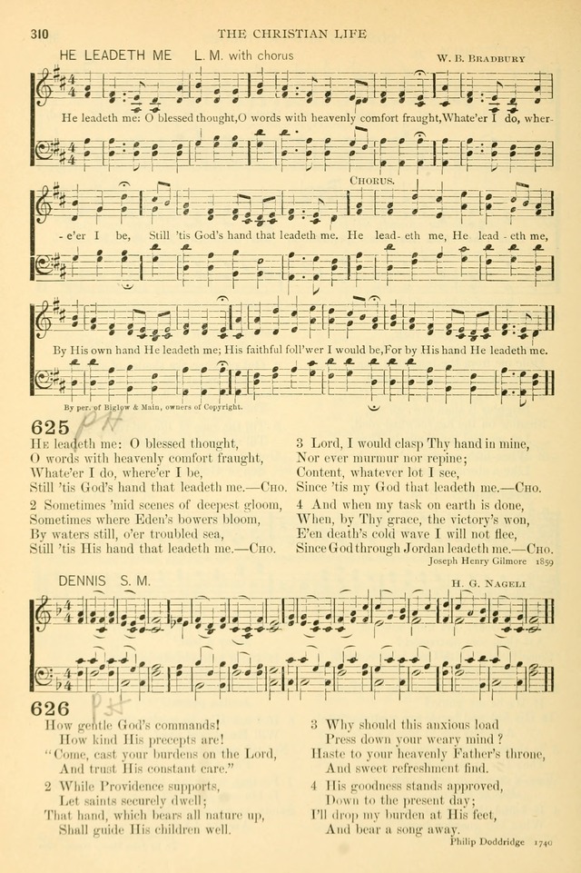 The Church Hymnary: a collection of hymns and tunes for public worship page 310