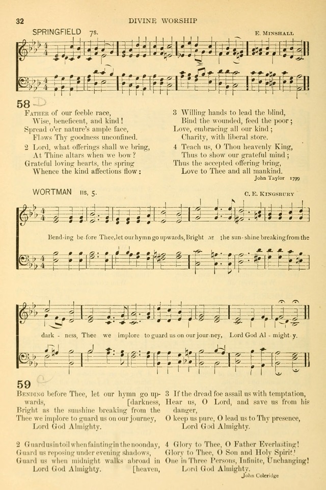 The Church Hymnary: a collection of hymns and tunes for public worship page 32