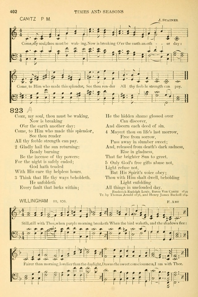 The Church Hymnary: a collection of hymns and tunes for public worship page 402