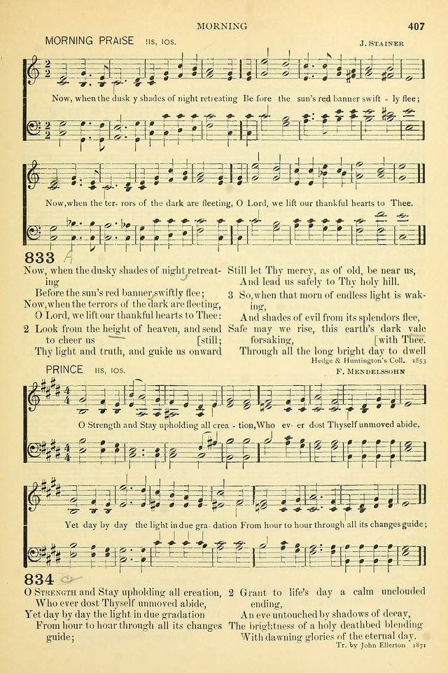 The Church Hymnary: a collection of hymns and tunes for public worship page 407