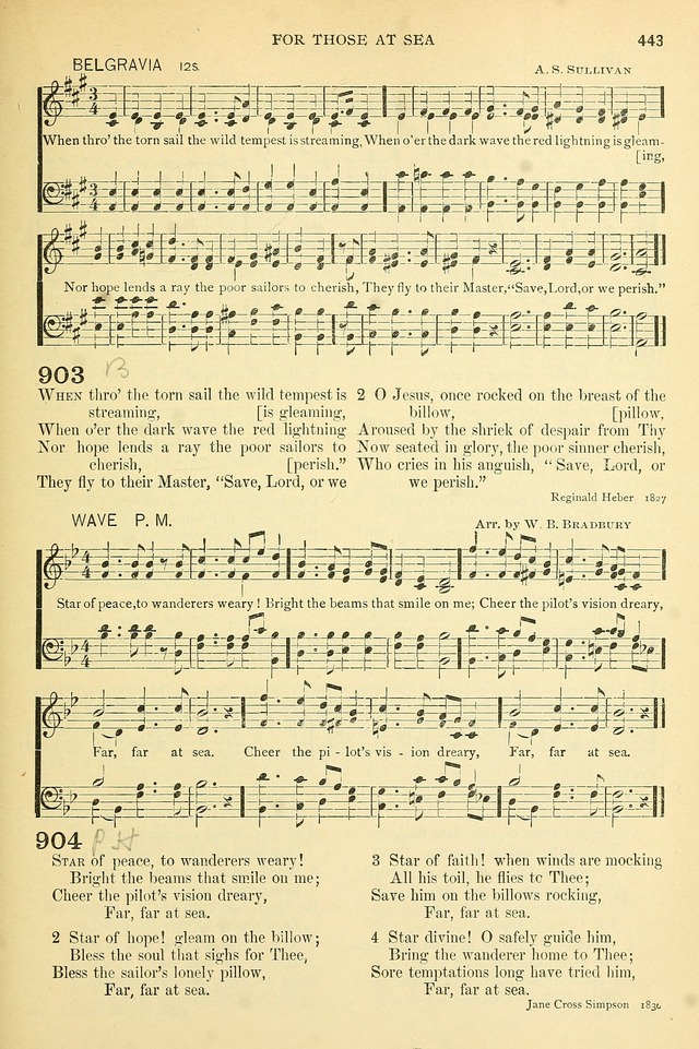 The Church Hymnary: a collection of hymns and tunes for public worship page 443