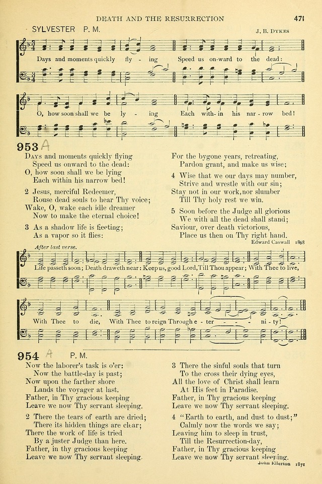 The Church Hymnary: a collection of hymns and tunes for public worship page 471