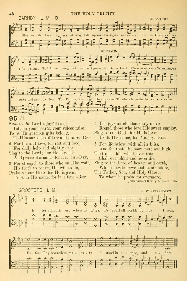 The Church Hymnary: a collection of hymns and tunes for public worship page 48