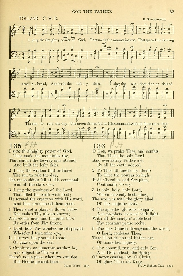 The Church Hymnary: a collection of hymns and tunes for public worship page 67