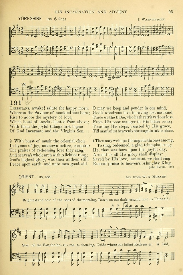 The Church Hymnary: a collection of hymns and tunes for public worship page 93