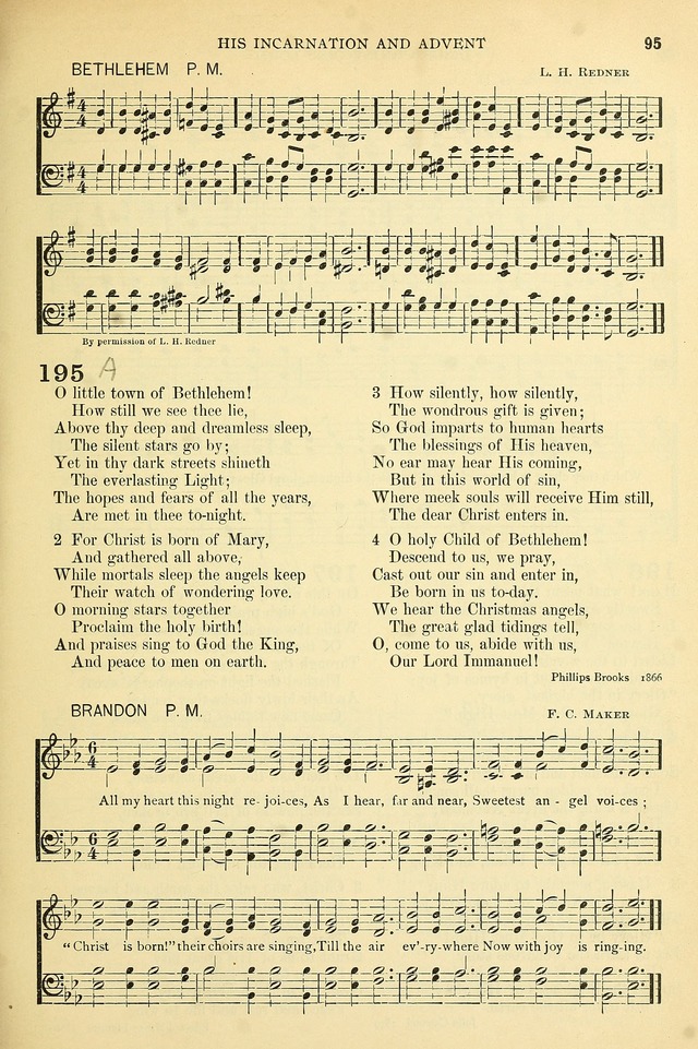 The Church Hymnary: a collection of hymns and tunes for public worship page 95